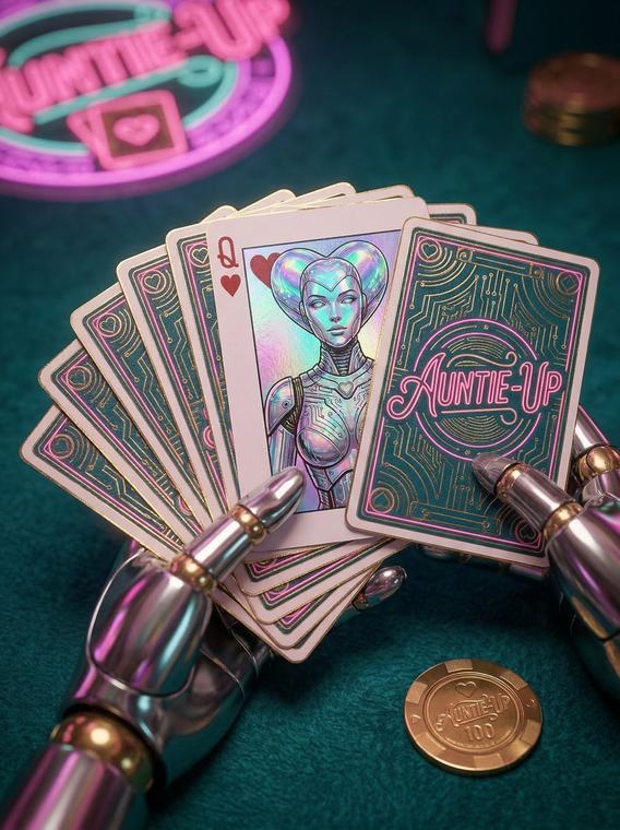 AUNTIE UP — The hand you're dealt