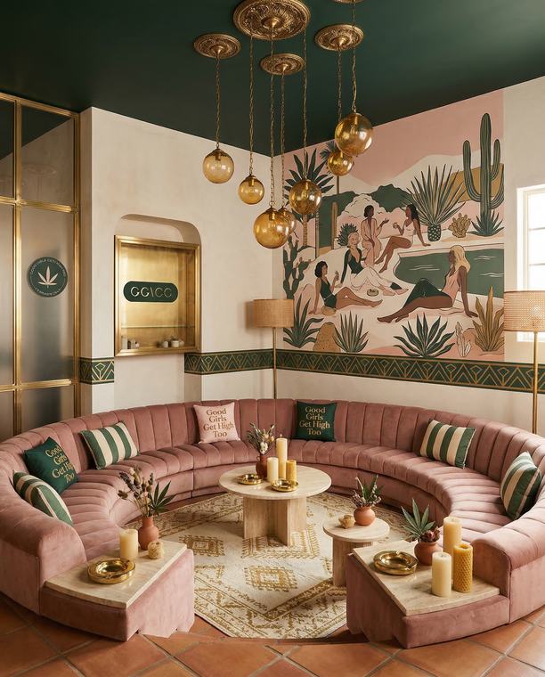 GOOD GIRLS CANNABIS CLUB — The consumption lounge
